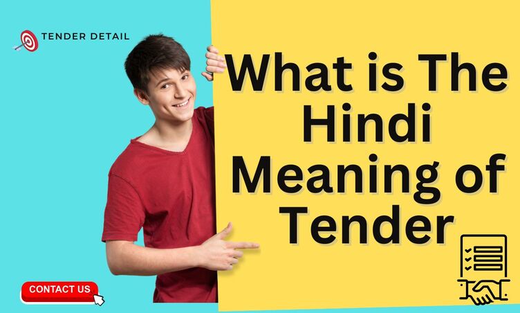 What is The Hindi Meaning of Tender