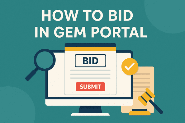 How To Bid in GeM Portal